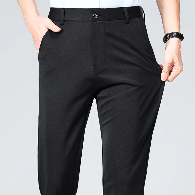 Men Formal Dress Quality Business Casual Pants