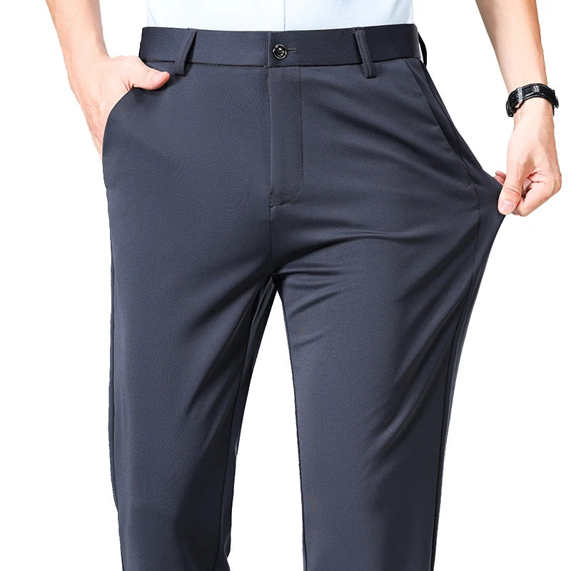 Men Formal Dress Quality Business Casual Pants